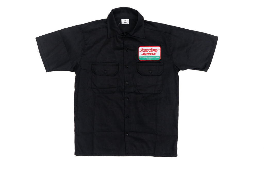 SS Janitorial Button Ups