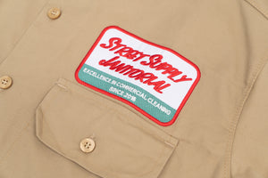 SS Janitorial Button Ups