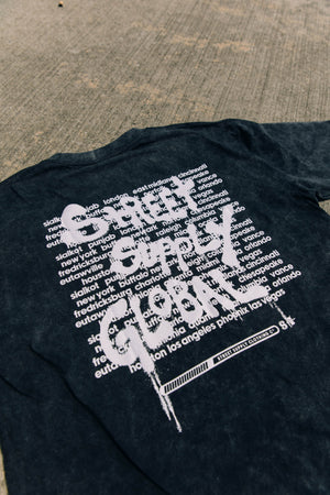 Global Spray Paint tees