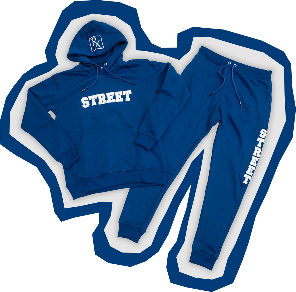 Blue Street Sweatuit