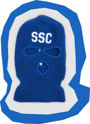 Blue Ski Mask