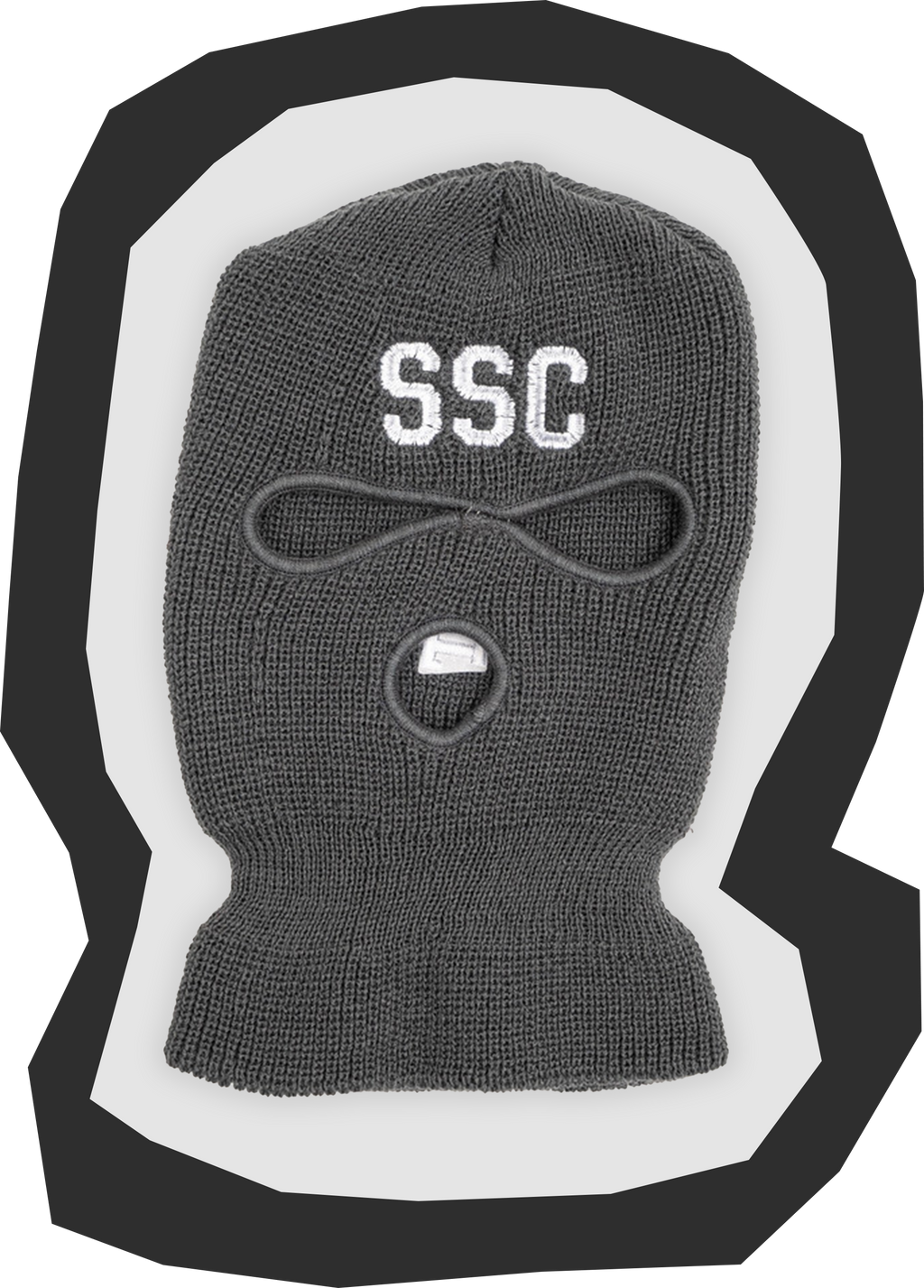 Gray Ski Mask