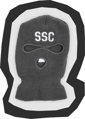 Gray Ski Mask