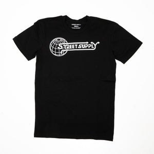 Short Sleeve Global Black T-Shirt