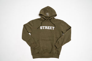 Olive "STREET" Hoodie