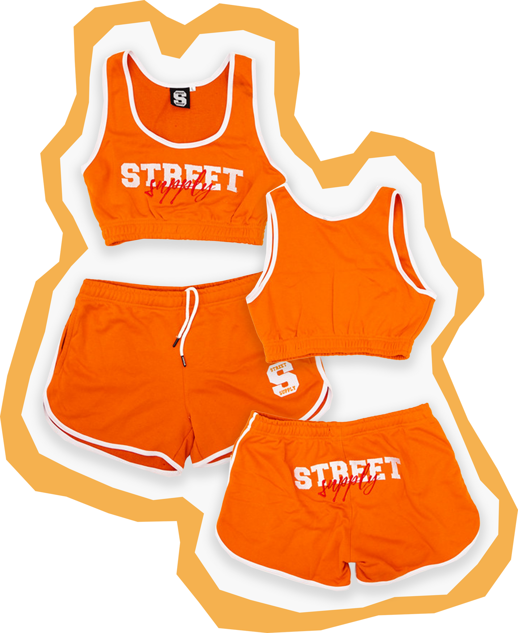 Women's Biker Shorts Set