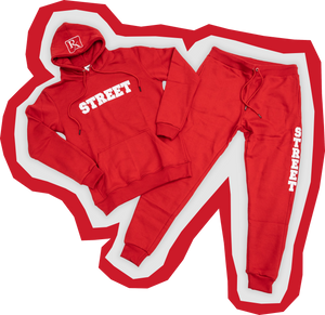 Red Street Sweatsuit