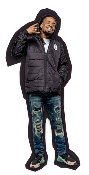 Black SSC Puffer jacket