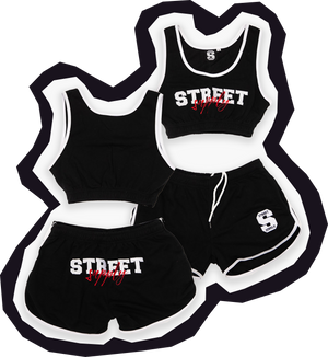 Women's Biker Shorts Set