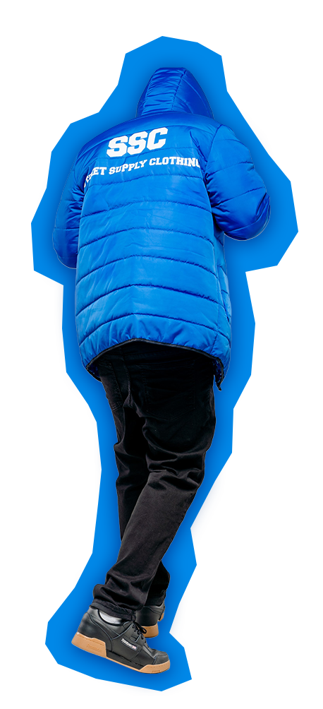 Blue SSC Puffer jacket