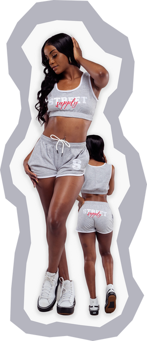 Women's Biker Shorts Set