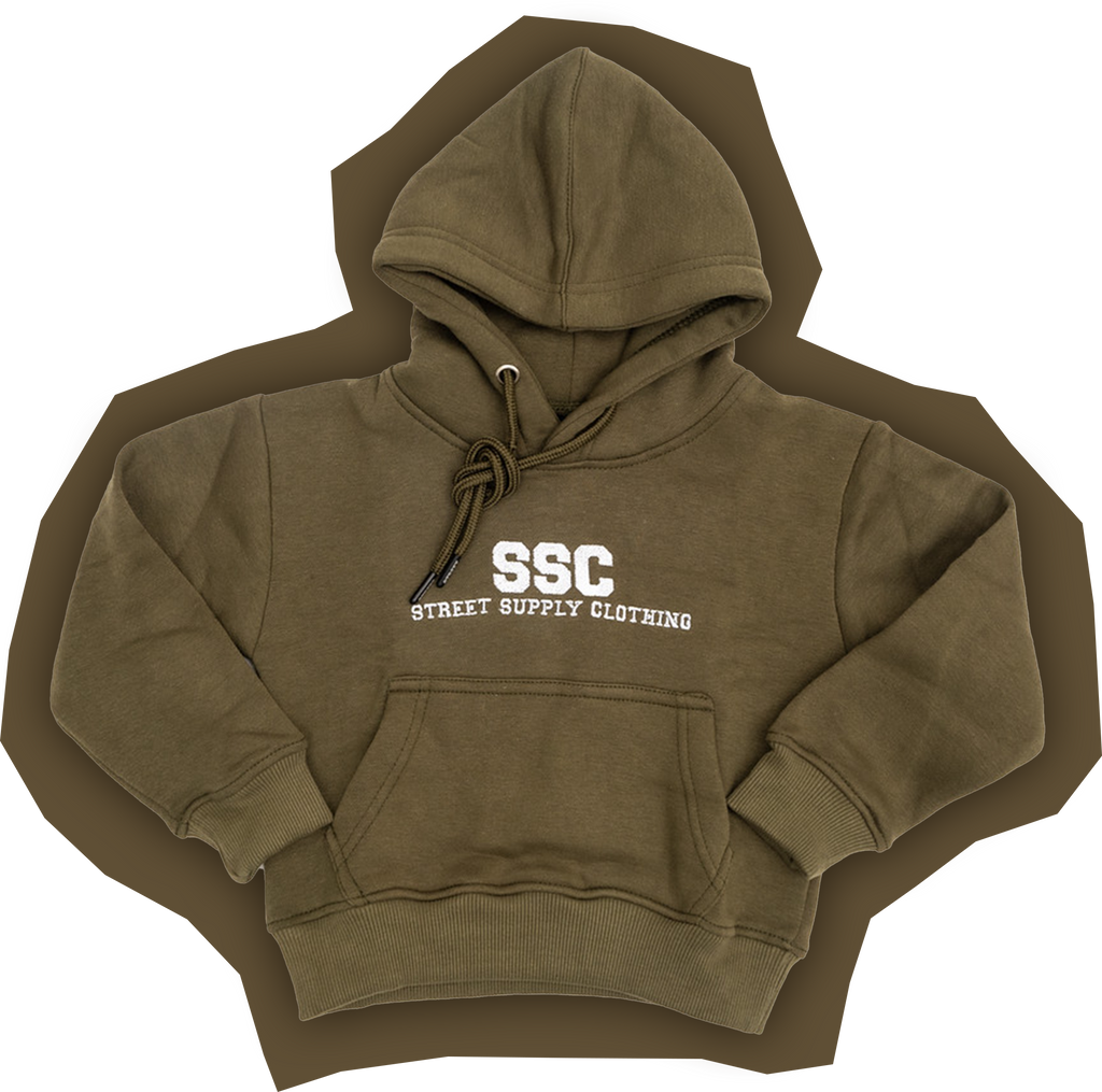 Olive Kid's SSC Hoodie