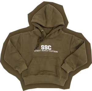 Olive Kid's SSC Hoodie