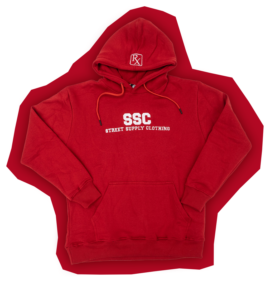 SSC/RX Hoodies Red